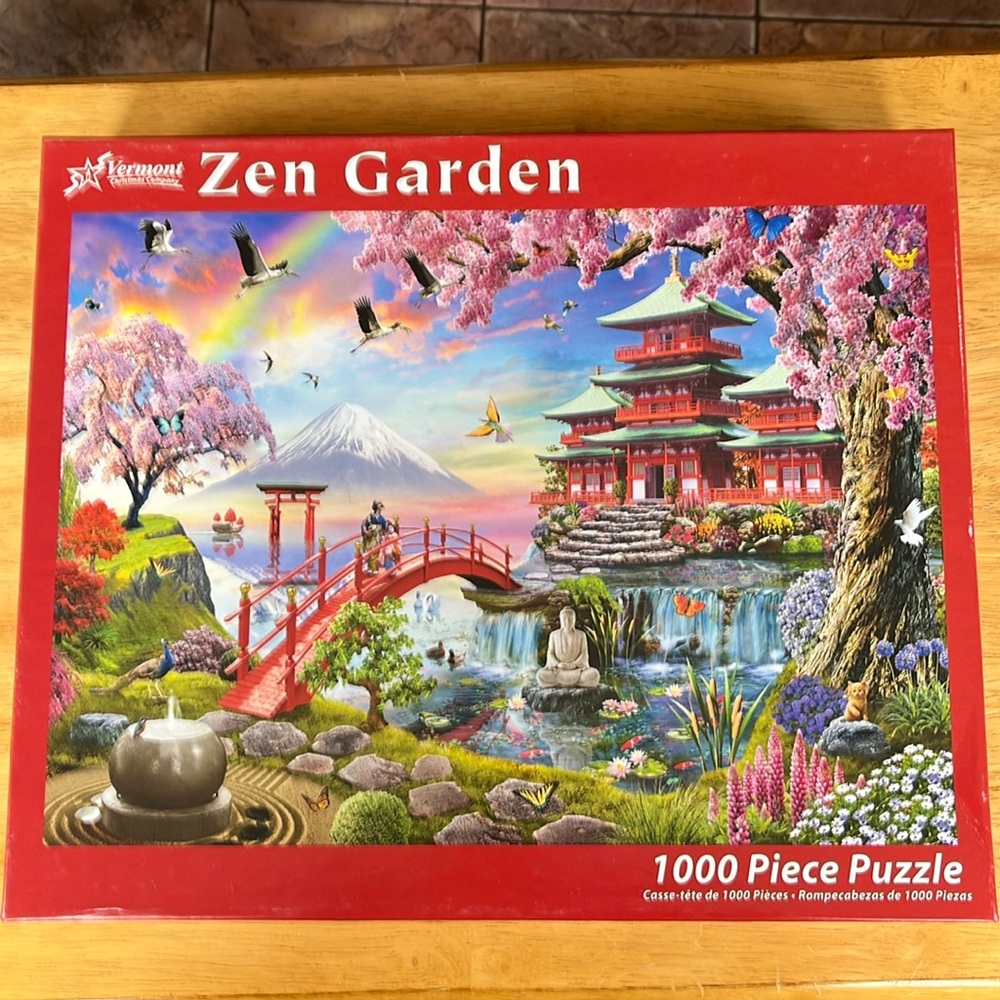 VERMONT CHRISTMAS COMPANY | 1,000 Piece Zen Garden Puzzle